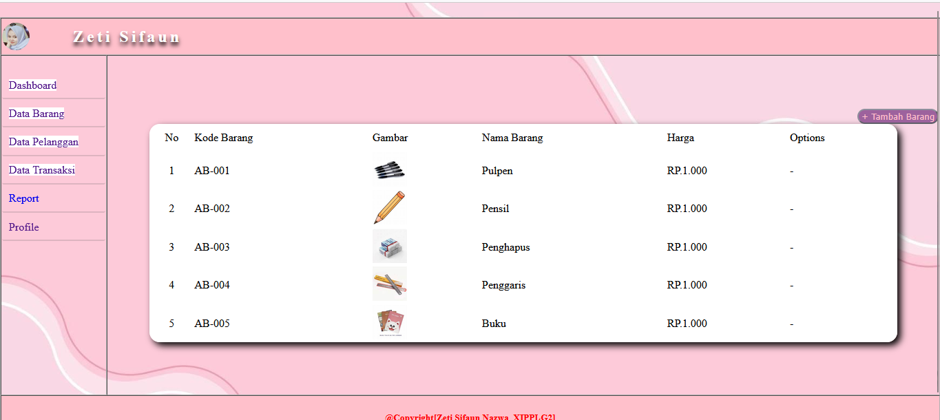 Project Toko Online